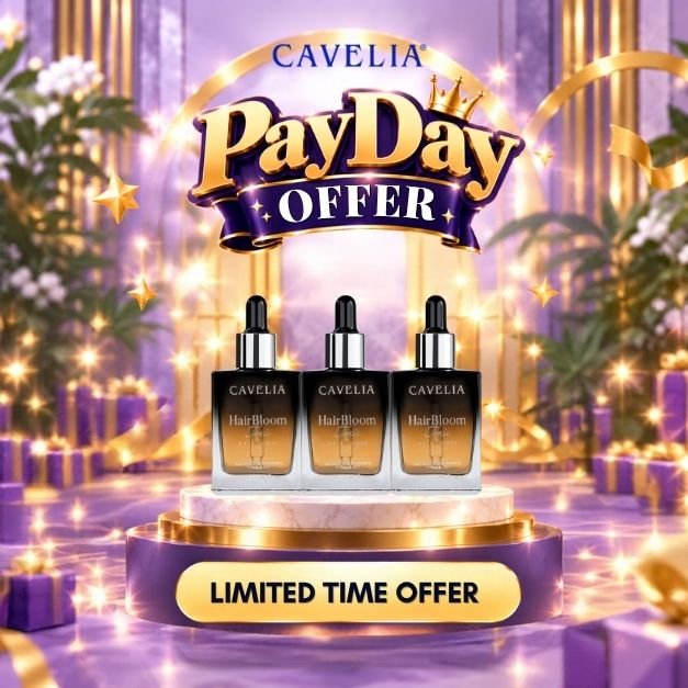 Cavelia Hair Bloom Tonic (3Pcs)