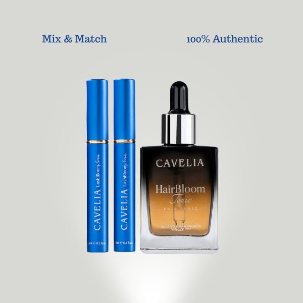 Caveila Mix & Match (2 Lash Serums 1 Hair Tonic)