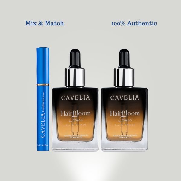 Caveila Mix & Match (1 Lash Serum 2 Hair Tonics)